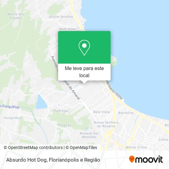 Absurdo Hot Dog mapa