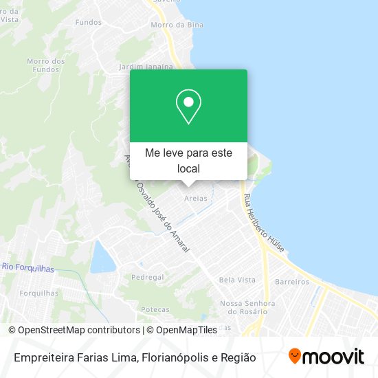Empreiteira Farias Lima mapa
