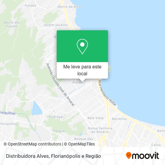 Distribuidora Alves mapa