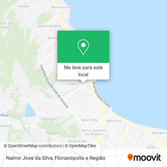 Nalmir Jose da Silva mapa