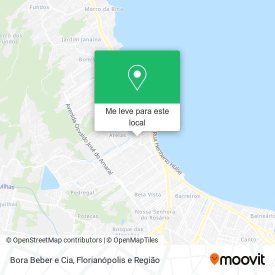 Bora Beber e Cia mapa