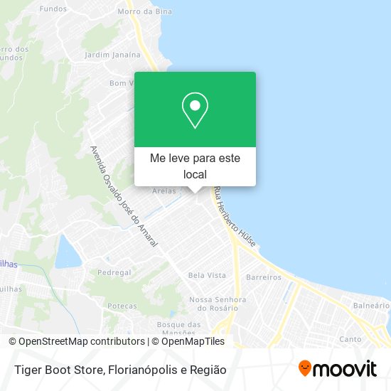Tiger Boot Store mapa