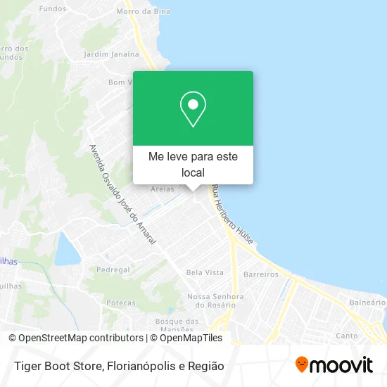 Tiger Boot Store mapa