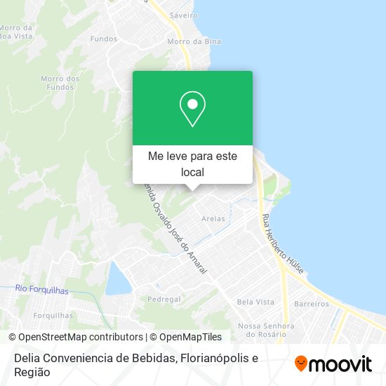 Delia Conveniencia de Bebidas mapa