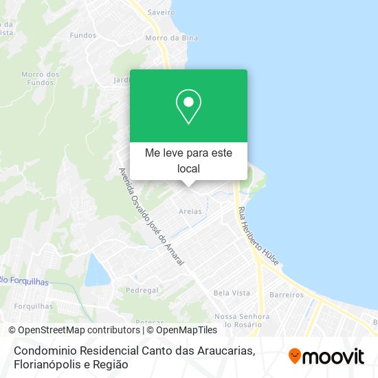 Condominio Residencial Canto das Araucarias mapa