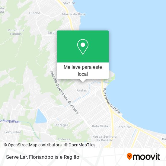 Serve Lar mapa
