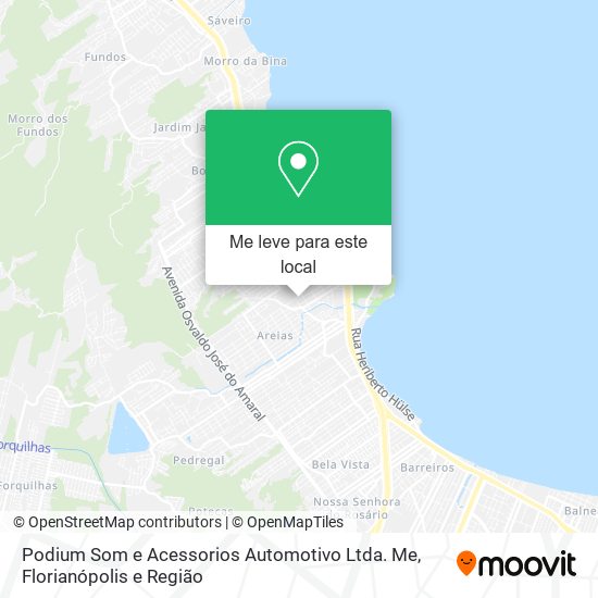 Podium Som e Acessorios Automotivo Ltda. Me mapa