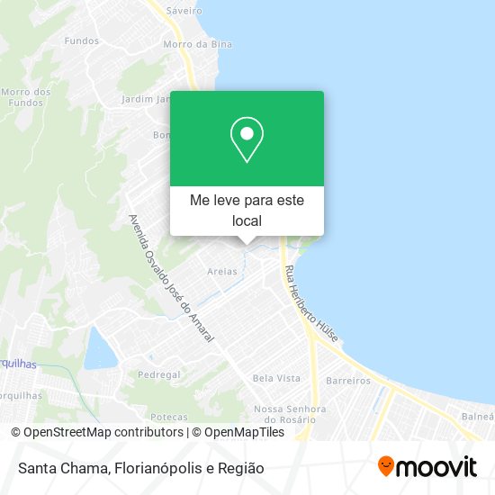 Santa Chama mapa