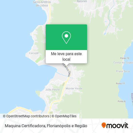 Maquina Certificadora mapa