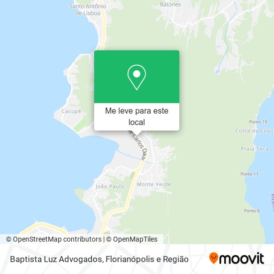 Baptista Luz Advogados mapa