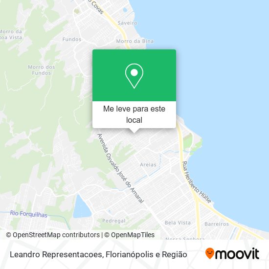 Leandro Representacoes mapa