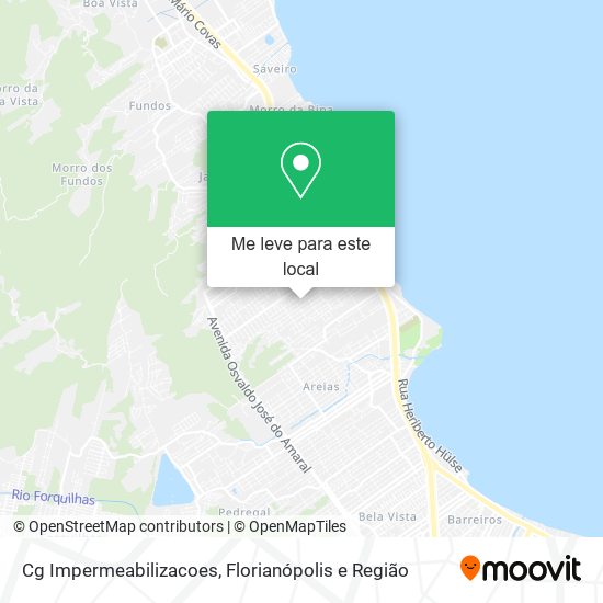 Cg Impermeabilizacoes mapa