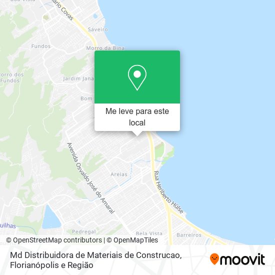 Md Distribuidora de Materiais de Construcao mapa