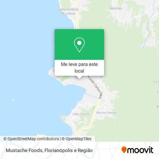 Mustache Foods mapa
