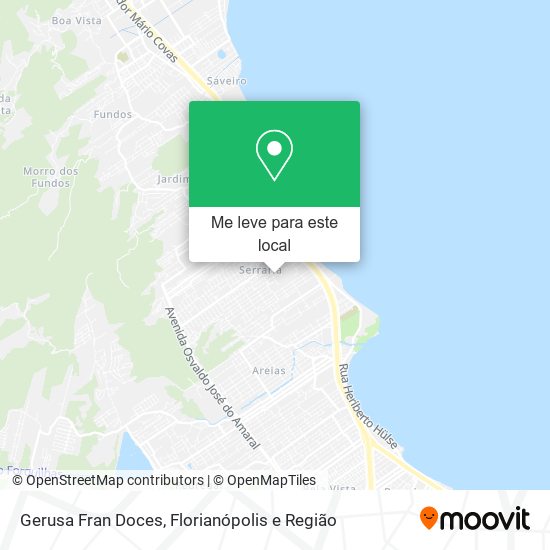 Gerusa Fran Doces mapa