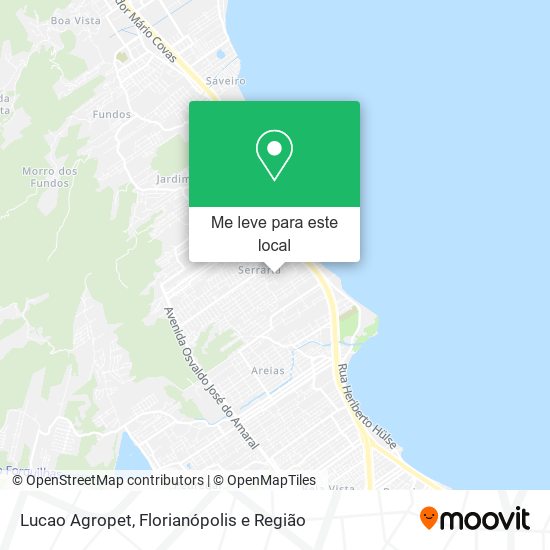 Lucao Agropet mapa