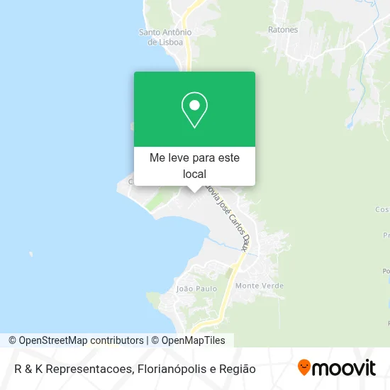 R & K Representacoes mapa