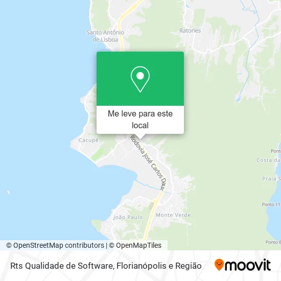 Rts Qualidade de Software mapa