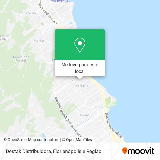 Destak Distribuidora mapa