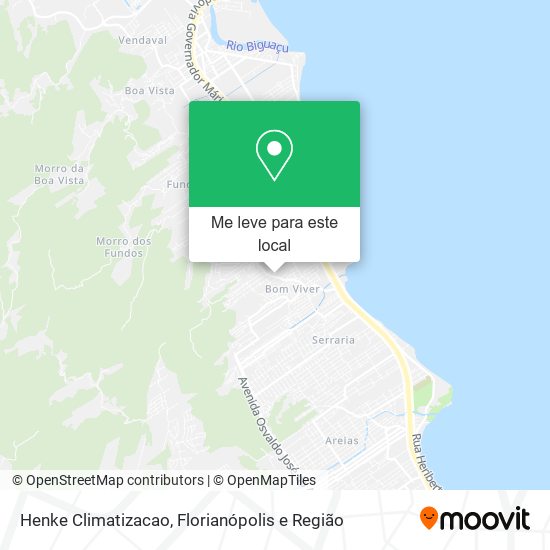 Henke Climatizacao mapa
