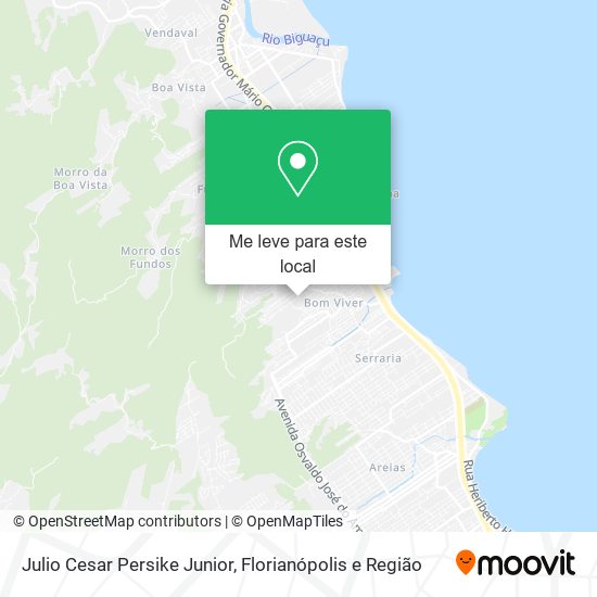 Julio Cesar Persike Junior mapa