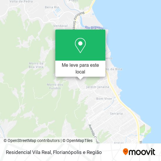 Residencial Vila Real mapa