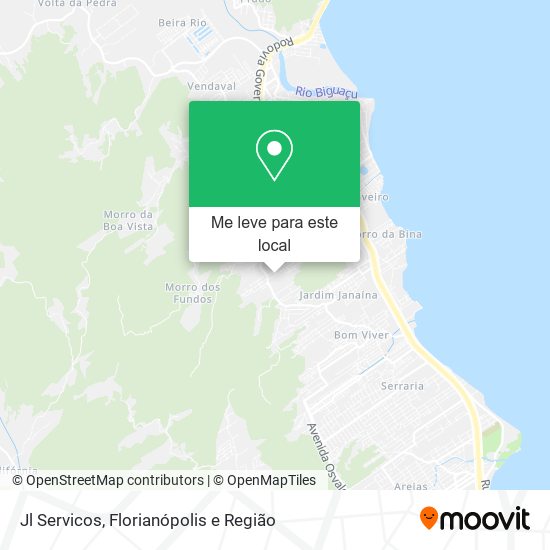 Jl Servicos mapa