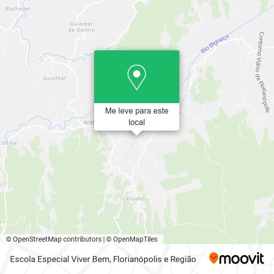 Escola Especial Viver Bem mapa