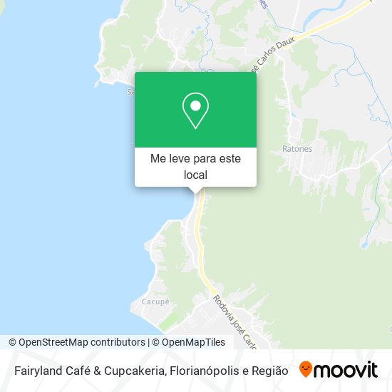 Fairyland Café & Cupcakeria mapa