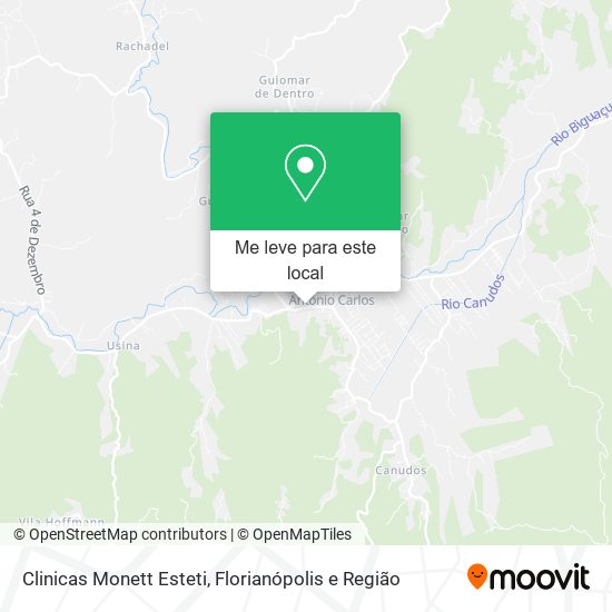 Clinicas Monett Esteti mapa