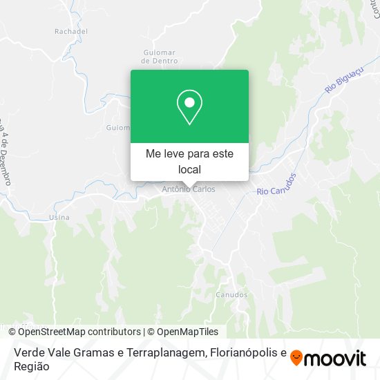 Verde Vale Gramas e Terraplanagem mapa