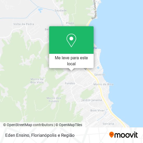 Eden Ensino mapa