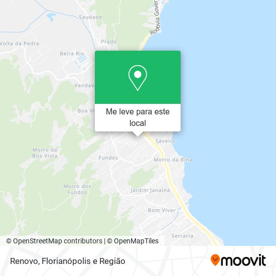 Renovo mapa