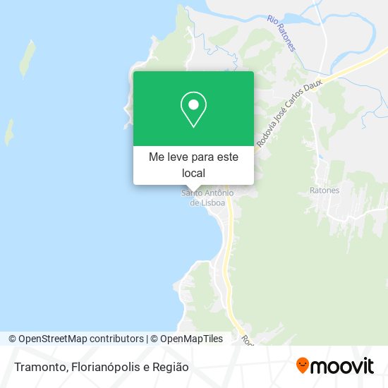Tramonto mapa