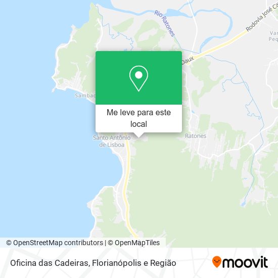 Oficina das Cadeiras mapa