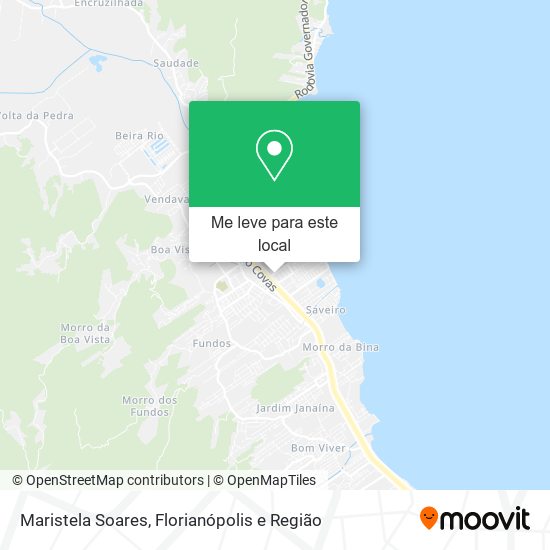 Maristela Soares mapa