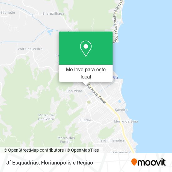 Jf Esquadrias mapa