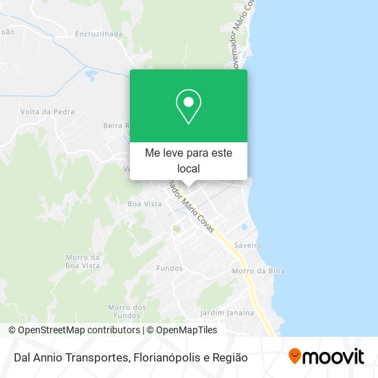 Dal Annio Transportes mapa