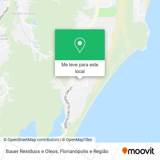 Bauer Residuos e Oleos mapa