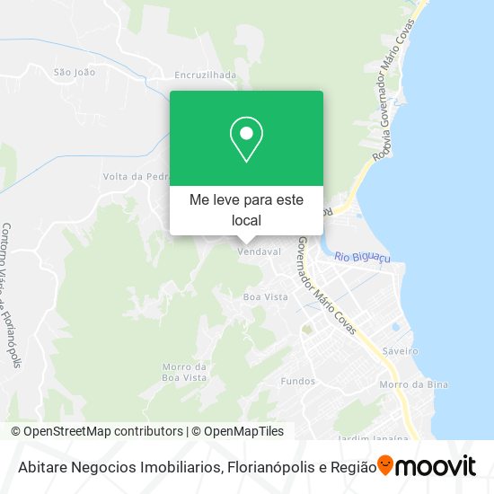 Abitare Negocios Imobiliarios mapa
