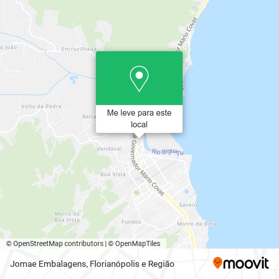 Jomae Embalagens mapa