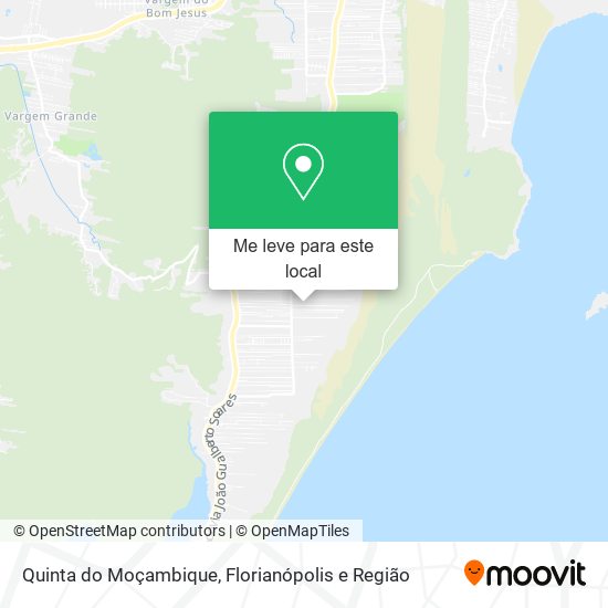 Quinta do Moçambique mapa