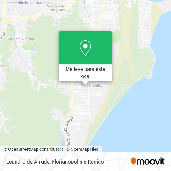 Leandro de Arruda mapa
