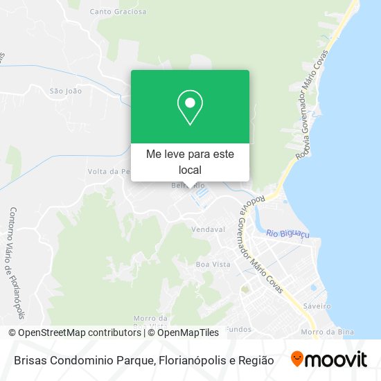 Brisas Condominio Parque mapa