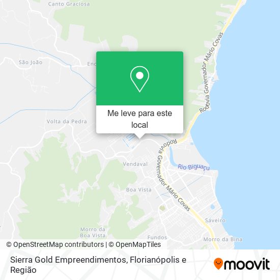 Sierra Gold Empreendimentos mapa