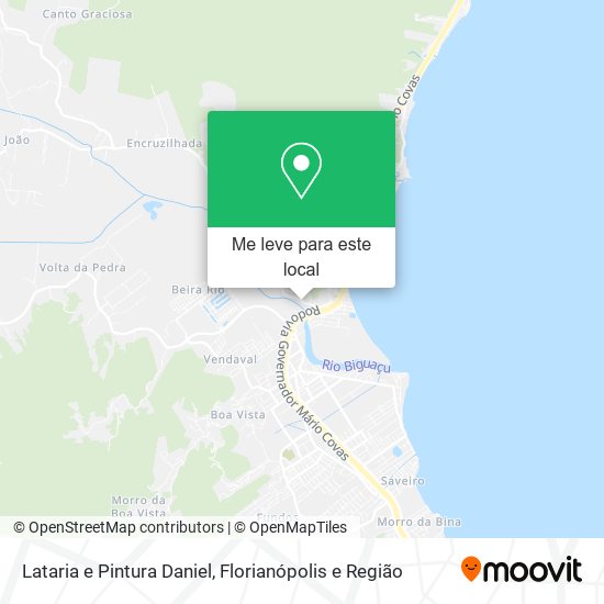 Lataria e Pintura Daniel mapa