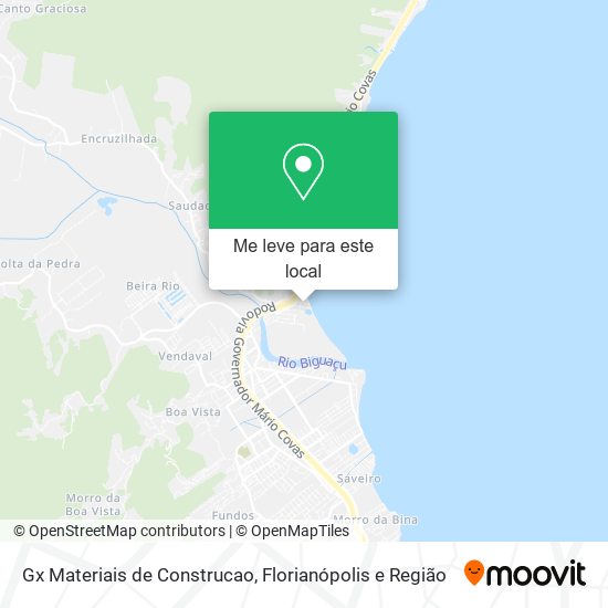 Gx Materiais de Construcao mapa
