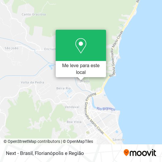 Next - Brasil mapa