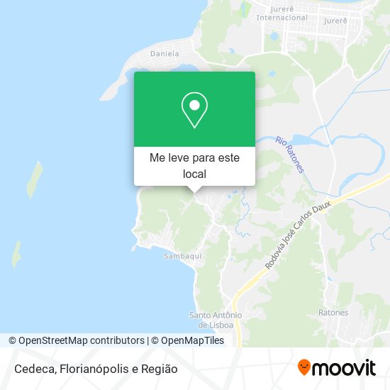 Cedeca mapa