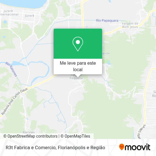 R3t Fabrica e Comercio mapa